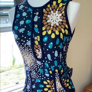 Tory Burch sleeveless dress 100% silk size XS